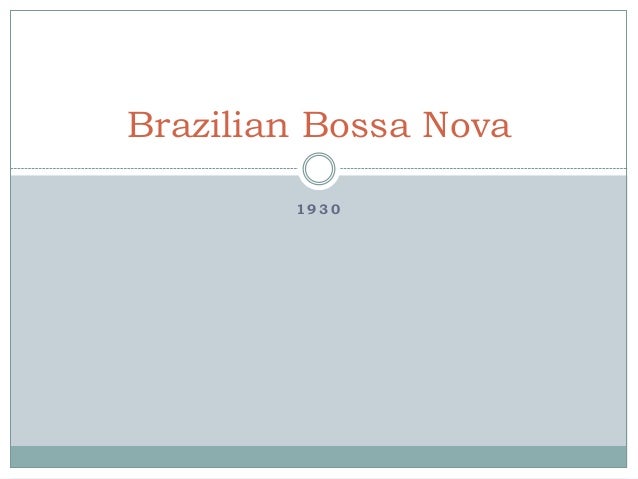 Brazilian Bossa Nova